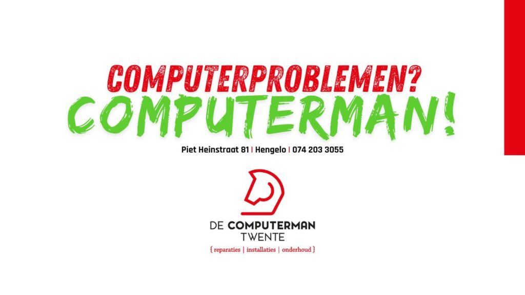 Computerproblemen? Computerman!