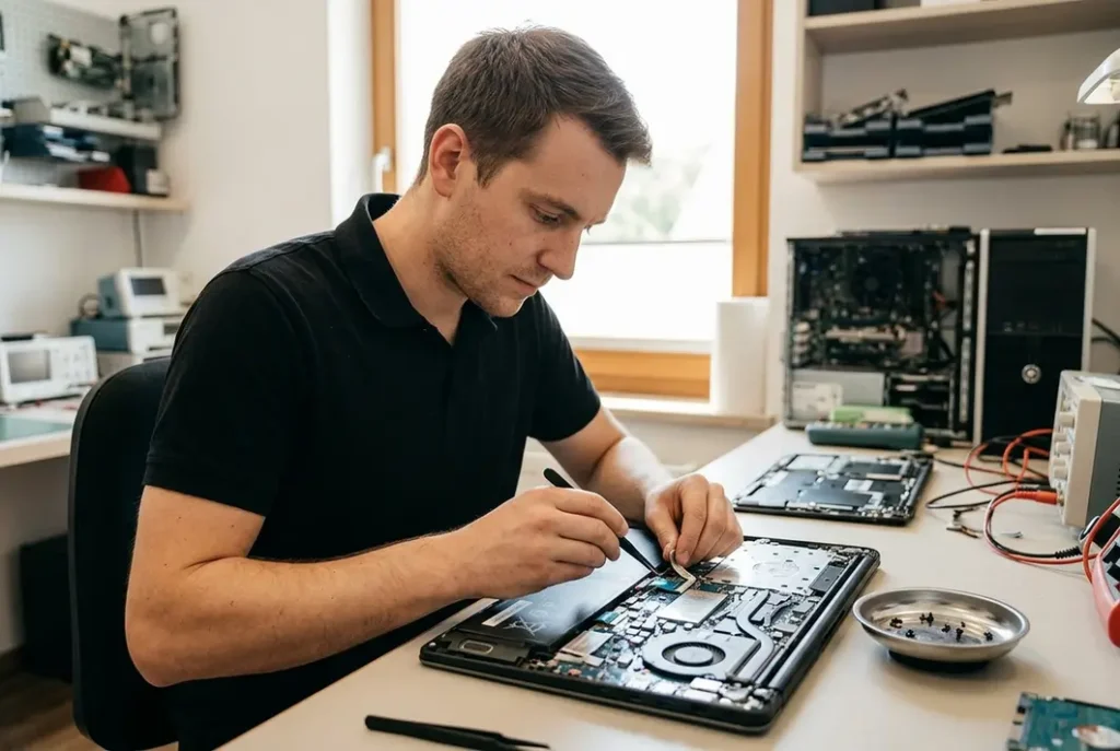 computer reparatie borne