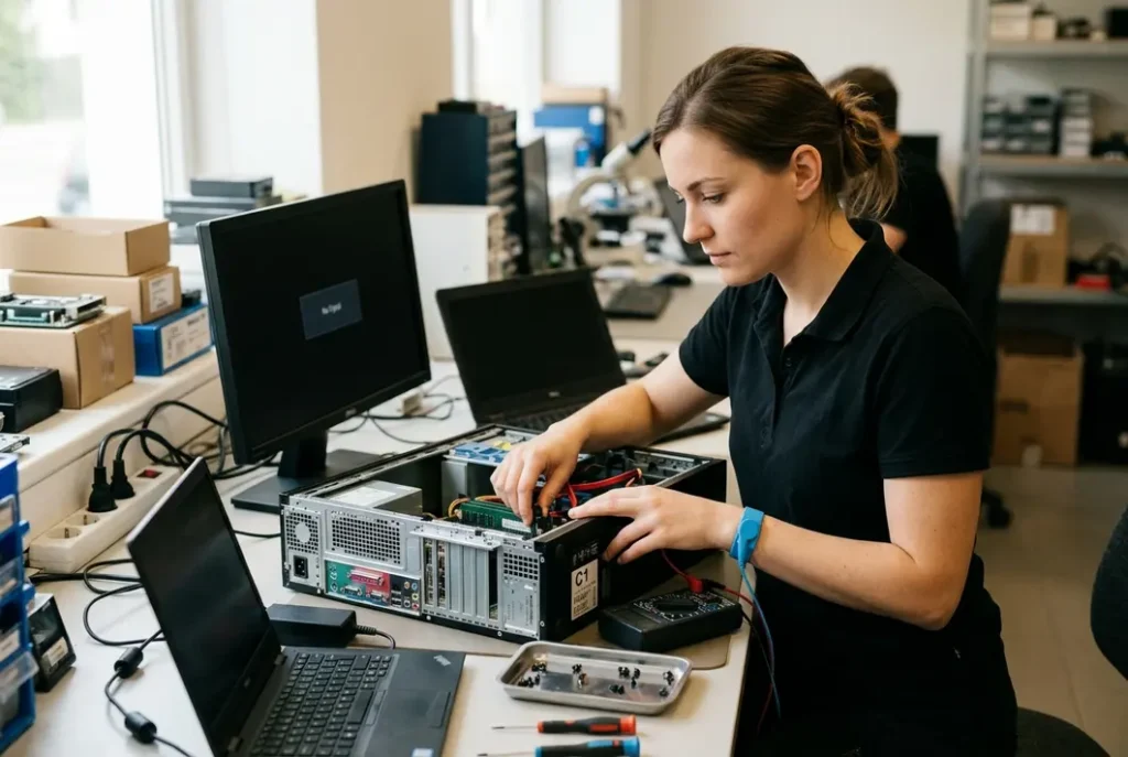 computer start niet op