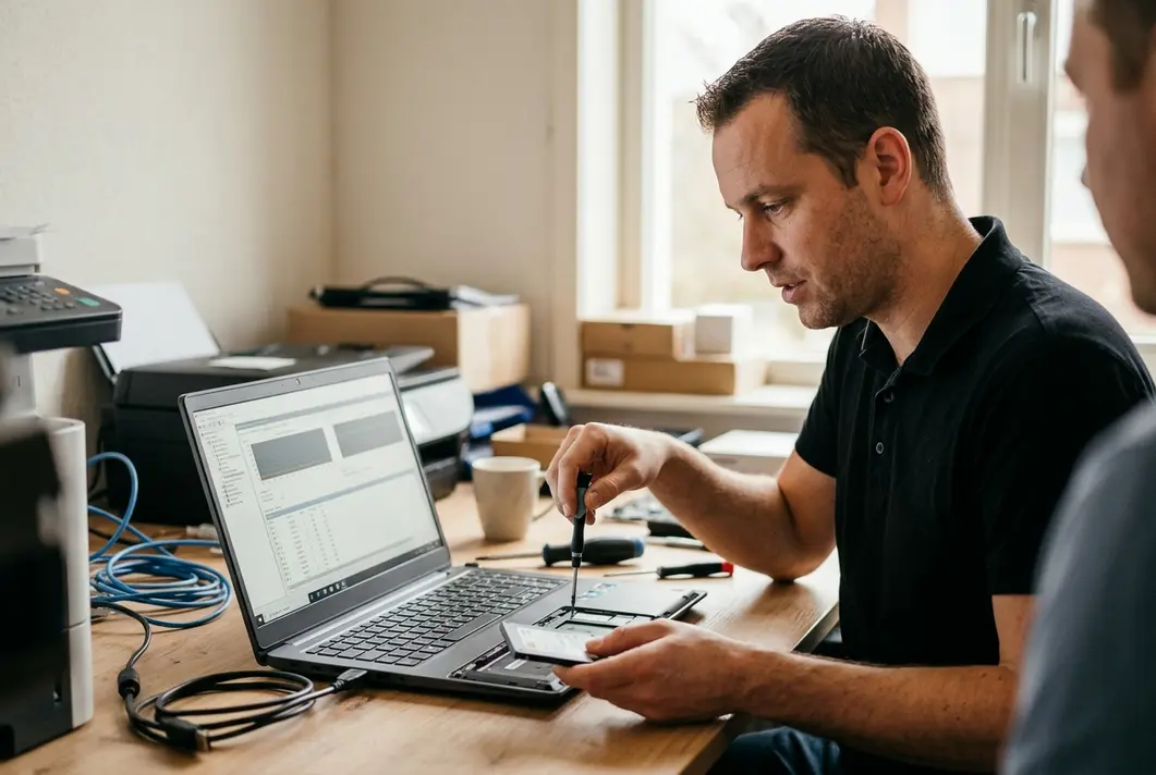 hulp bij computerproblemen