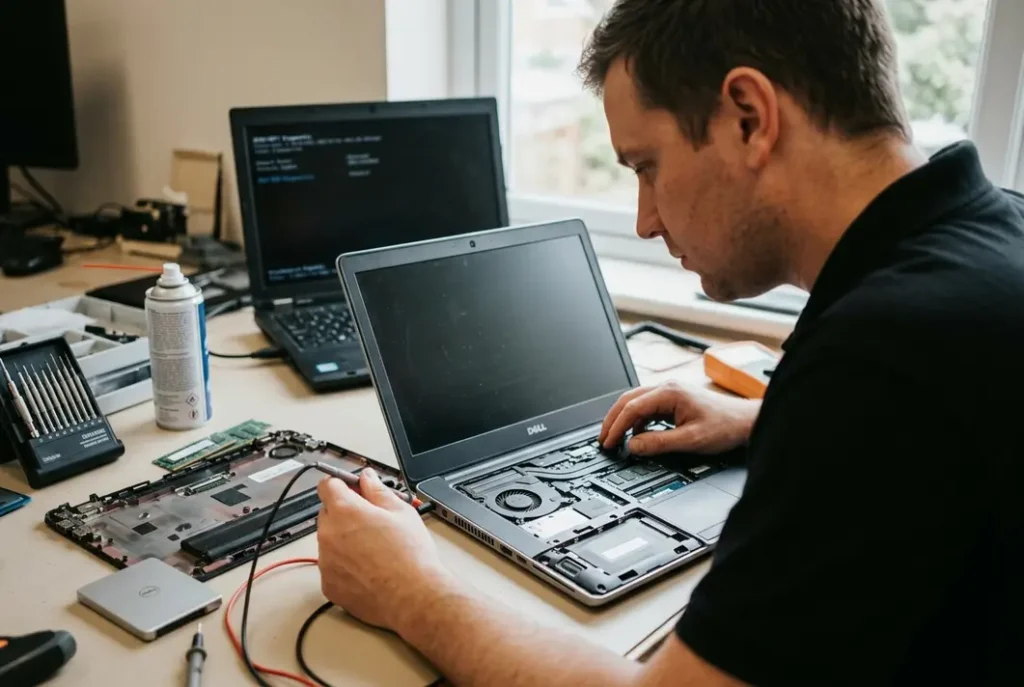 laptop gaat niet meer aan