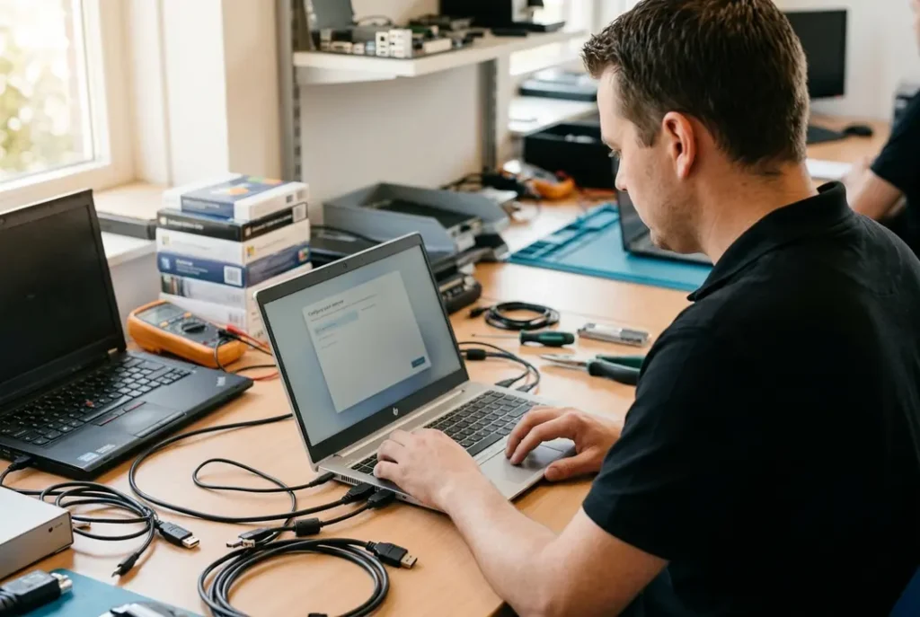 laptop gebruiksklaar maken