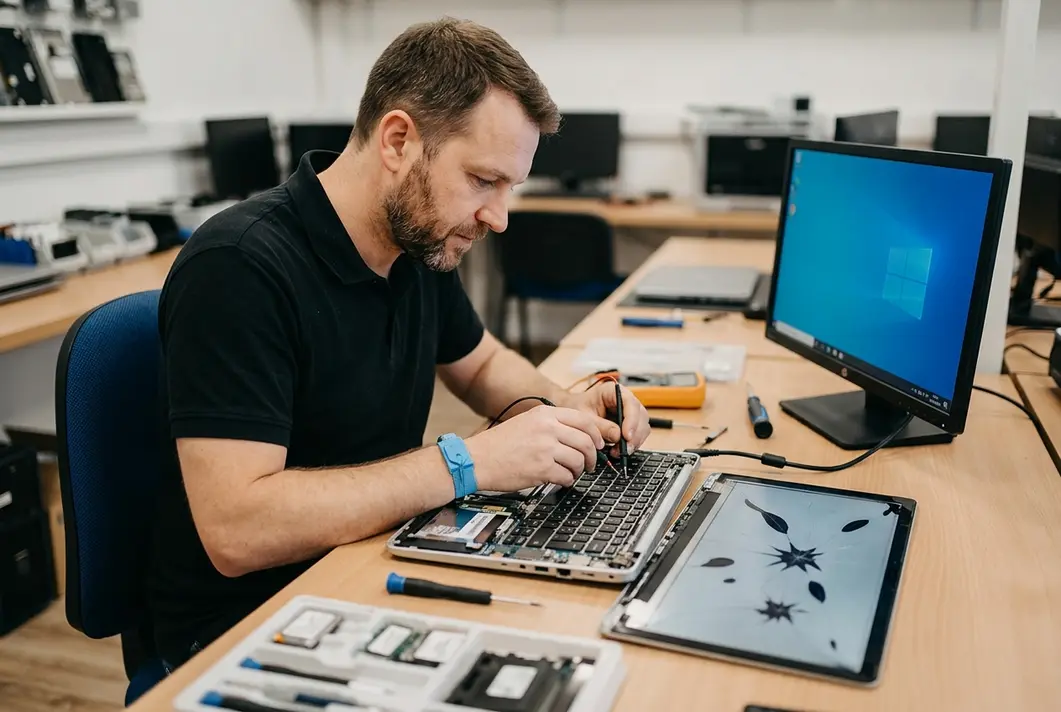 laptop scherm kapot