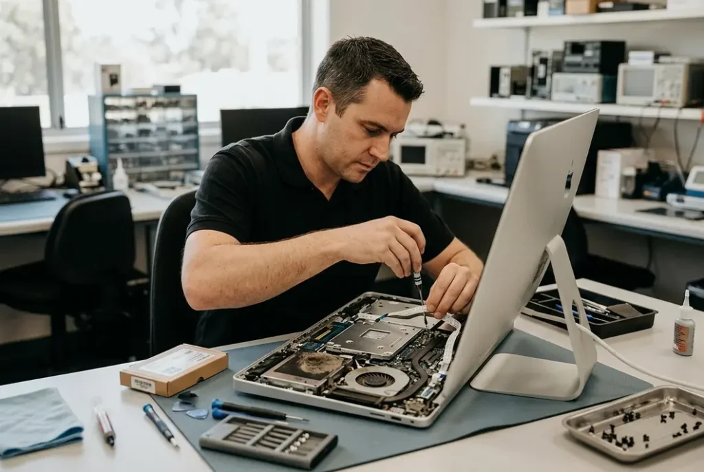 all-in-one computer reparatie