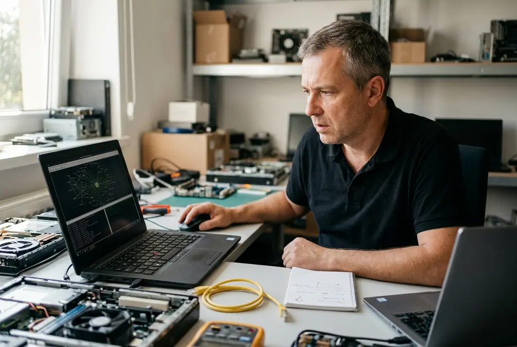 computer gehackt