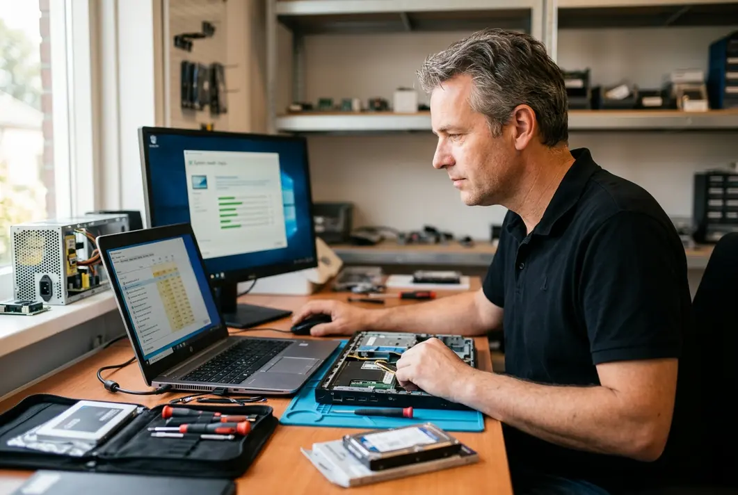 pc start langzaam