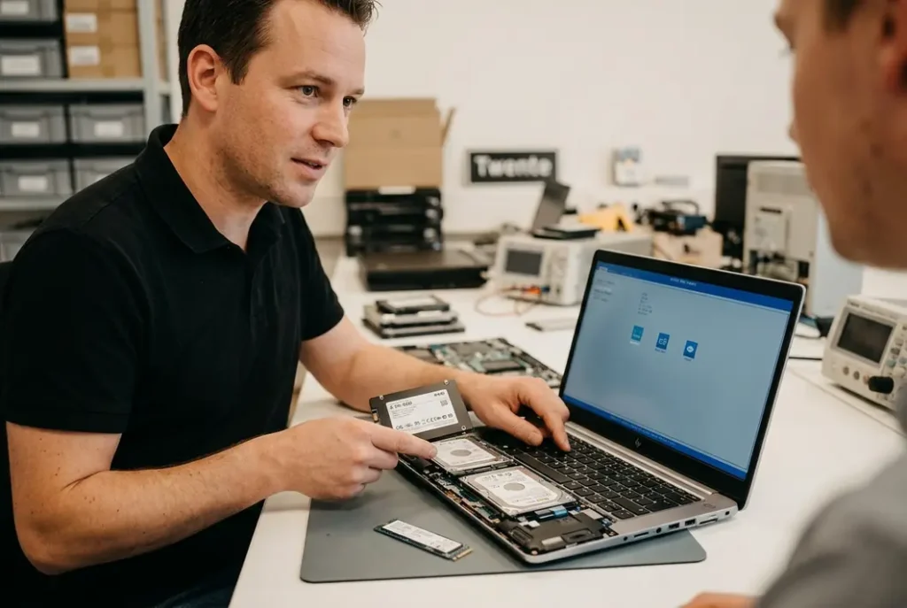 SSD of HDD