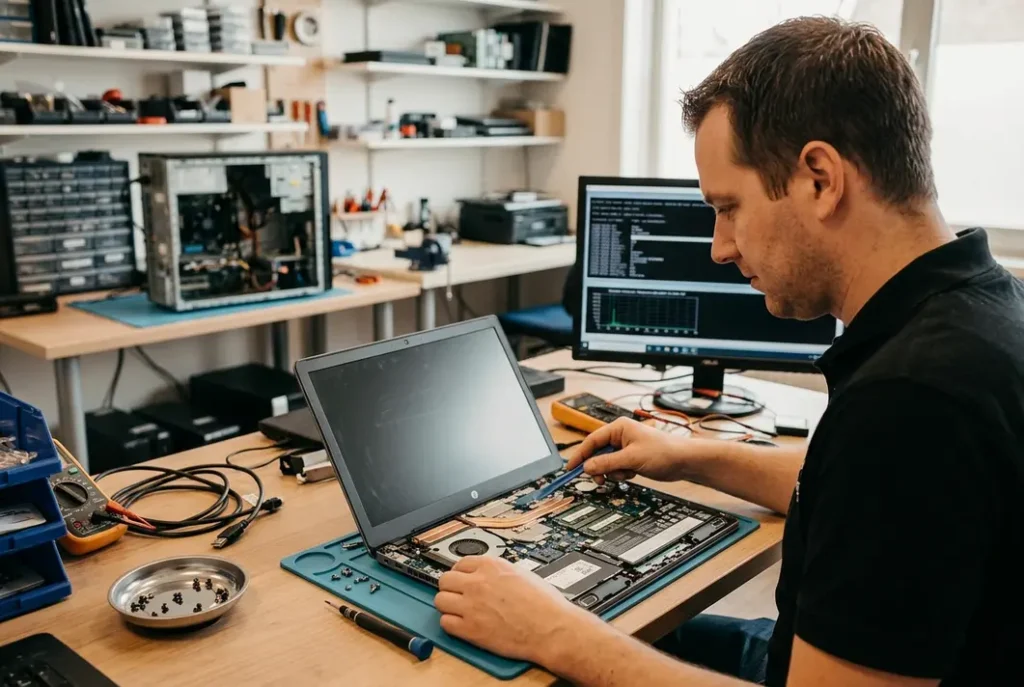 computer storing oplossen
