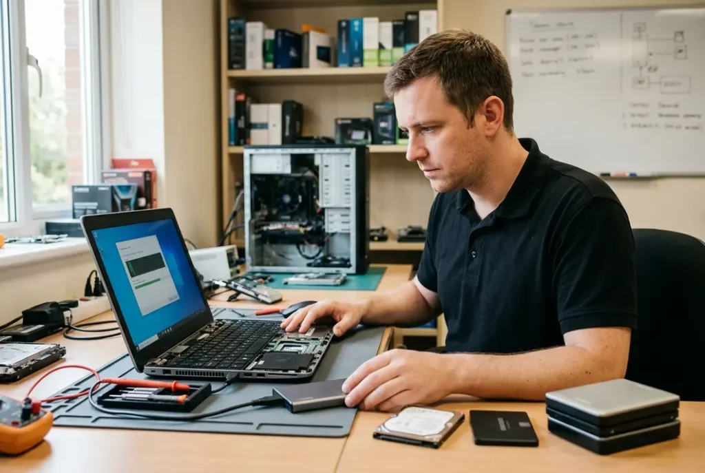 gezondheid harde schijf controleren