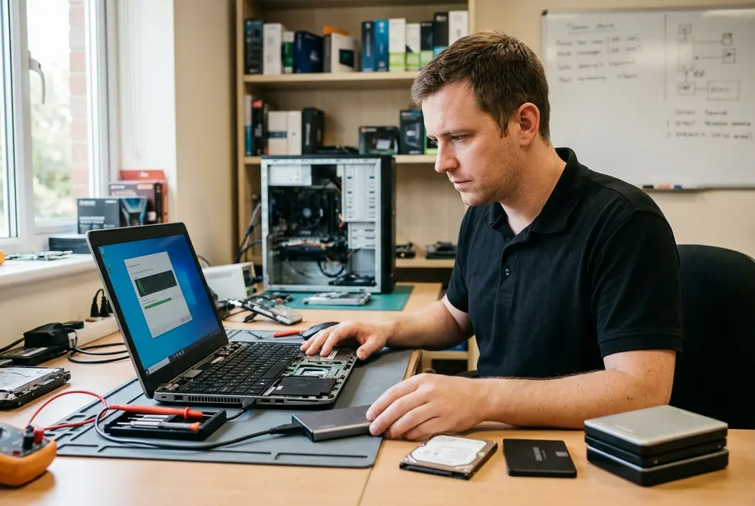 gezondheid harde schijf controleren