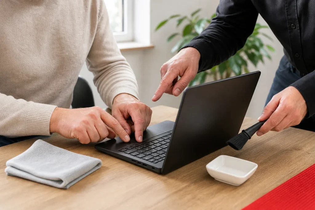 laptop toetsenbord werkt niet