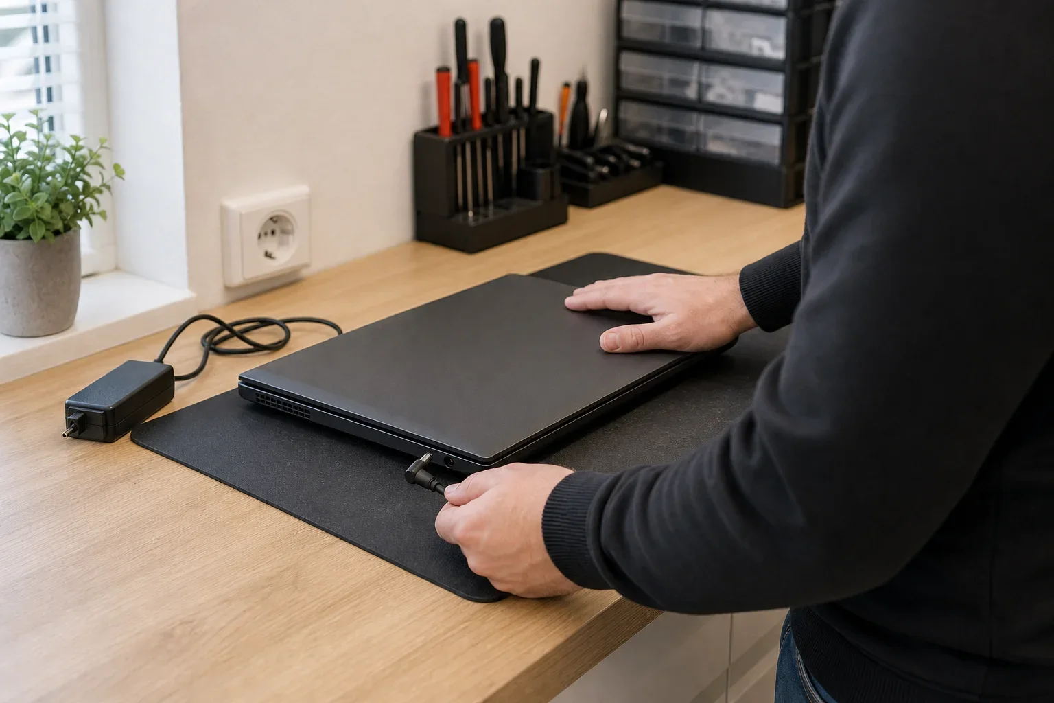 laptop laadt niet meer op