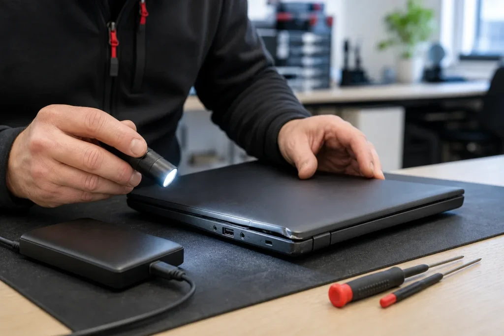 laptop reparatie na een val