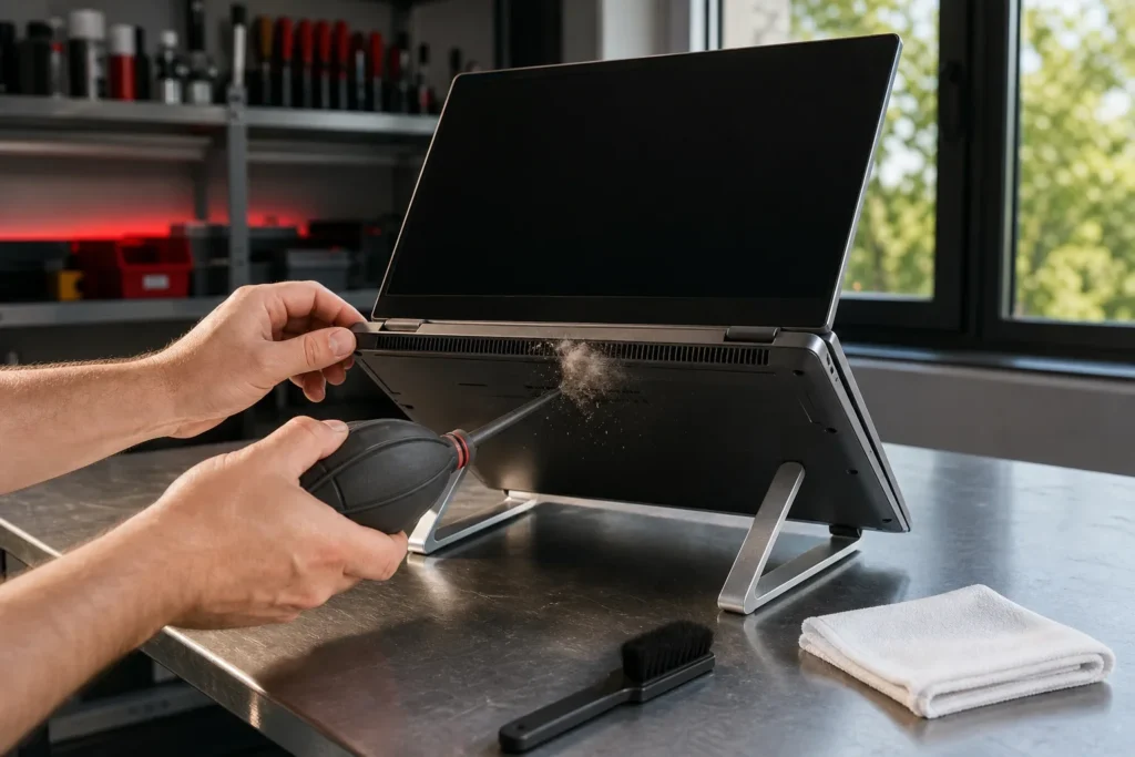 laptop wordt te heet
