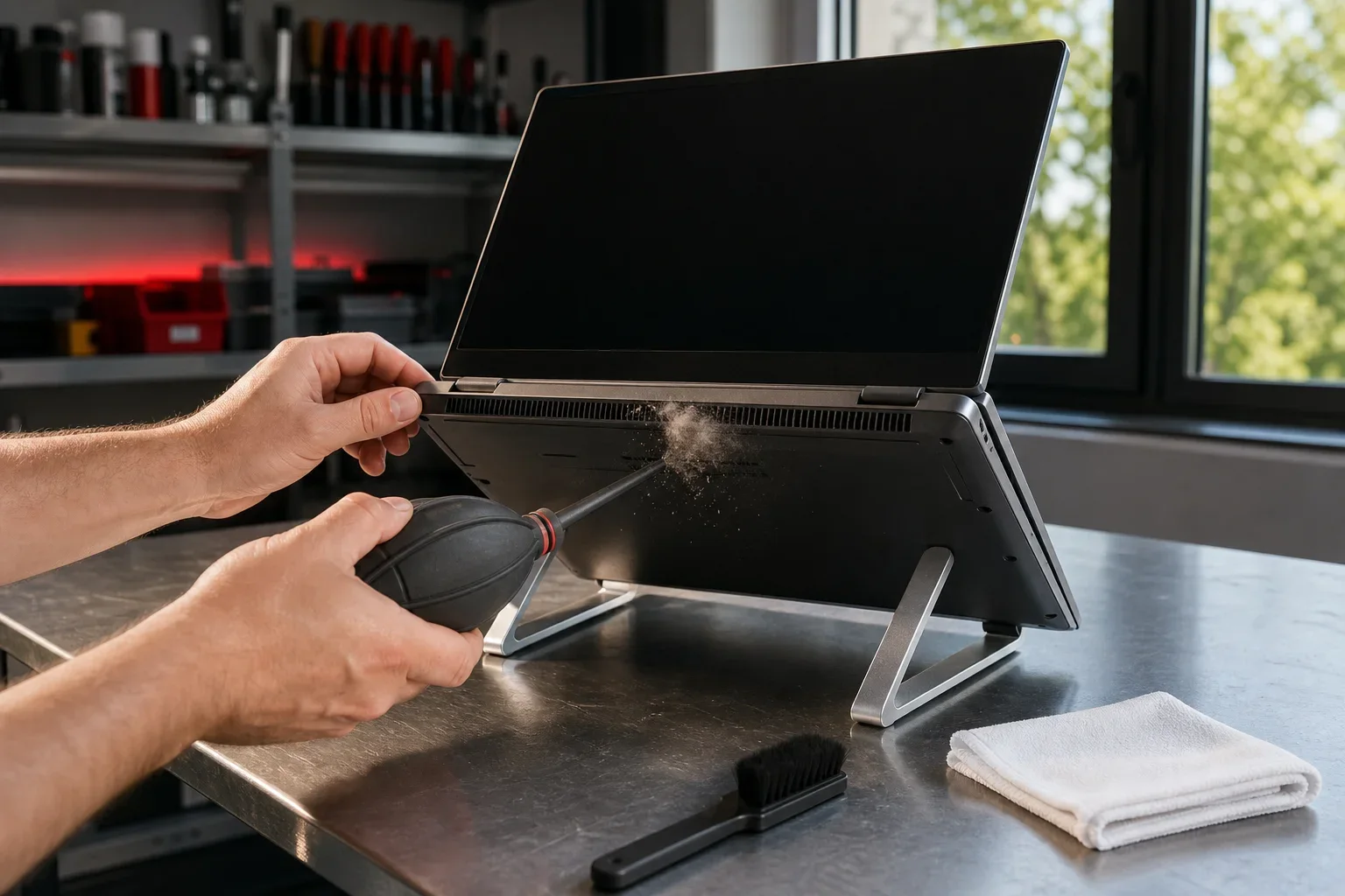 laptop wordt te heet